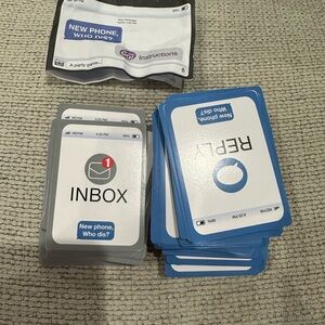 New phone who dis card game